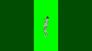 3d animation green screen video | girl dancing green screen video 
