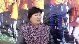 Кыргыз кыздары : Мугалим эже Кыргызстан кыздар федерациясы жонундо