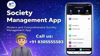 Society Management App with User and Guard App | How to Create Society Management App |