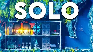 I Built an Ocean Rathole SOLO on ARK PvP...