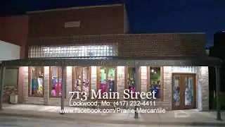 Prairie Mercantile-Lockwood, Mo. General Store Ad