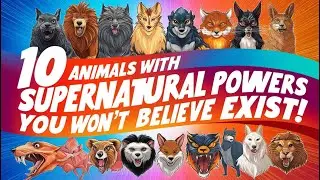 10 Animals with Supernatural Powers You Won't Believe Exist!