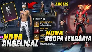 Nova Calça Angelical Branca e Sapato Angelical! Novos Emotes e Roupa Lendária do Redenção!