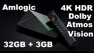 Nvidia Shield TV Pro 16GB + 3GB Ram 4K HDR Amlogic Dolby