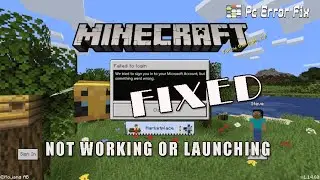 FIX: Minecraft Not Working or Launching | Working Tutorial | PC Error Fix