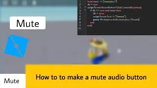 ROBLOX STUDIO | HOW TO MAKE A MUTE MUSIC BUTTON *2021*