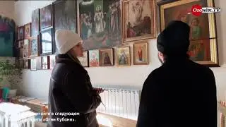 В Свято-Георгиевском храме Кропоткина установили новую звонницу