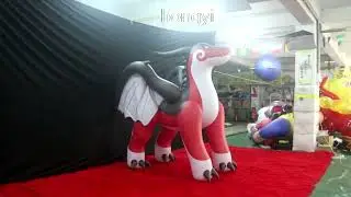 hongyi squeaky inflatable horse,dragon,can be custom