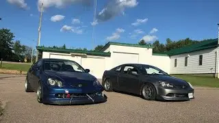 RSX taking on some twisty back roads!!Pure V-tec