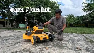 anda kaya & punya halaman luas? harus beli nih 🤣 - INGCO LMLI20202 CORDLESS BRUSHLESS LAWN MOWER 40V