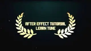 After Effect Tutorial Award winning Intro 2017
