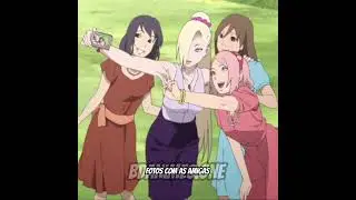 Naruto Shippuden - Olha como ino tira foto com as amigas... 