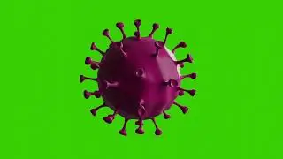 4K Corona virus🦠😷 Green Screen // Free To use // no Copyright