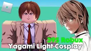 HOW TO MAKE YAGAMI LIGHT COSPLAY IN ROBLOX (395 ROBUX TOTAL)