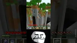 minecraft troll face edit #minecraft #shorts @hacshow11