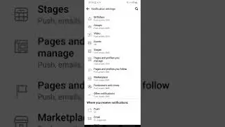 how to turn of marketplace notifications on Facebook