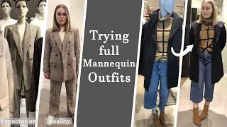 THE MANNEQUIN TEST | Trying their outfits!