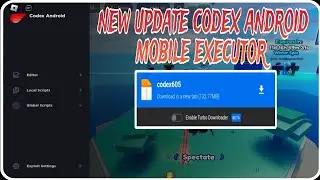 New Update Codex 605 Mobile Executor | One of the Best Roblox Mobile Executor | Roblox Executor