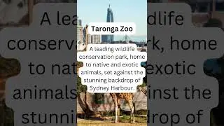 Sydney The Jewel of Australia #travel #australia #unesco #australia #wanderlust #zoo #beach #garden