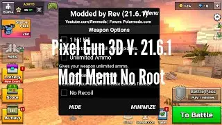 Pixel Gun 3D V. 21.6.1 Mod Menu No Root - SGM #17