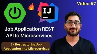 Converting Job App to Individual Microservices | Spring Boot REST API to Microservices | Video #7