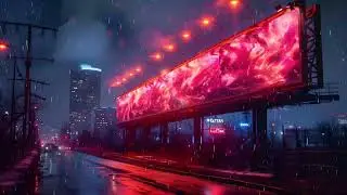 Cyberpunk Billboard - Synthwave Retrowave Mix