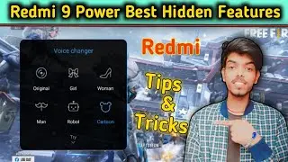 Redmi 9 power hidden features ...Part - 2 | Best tips and tricks redmi 9 power | Redmi voice changer