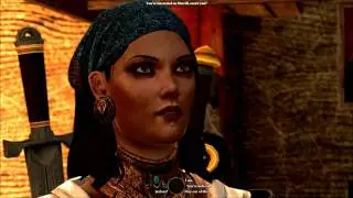 Dragon Age 2 - Isabella threatening to cut off your balls