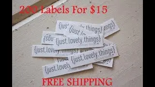 DIY custom clothing labels best place to buy