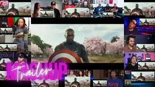 Captain America: Brave New World - Teaser Reaction Mashup 🛡️🇺🇸 - Marvel 2025