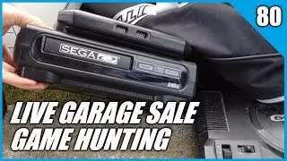 Live Garage Sale Video Game Hunting 80 - SEGA CD 🌟