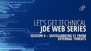 Safeguarding E1 from External Threats – Advanced technical security tools