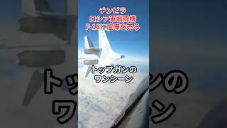 【煽り飛行するロシア軍戦闘機米軍F-16に喧嘩を売る】#米軍 #ロシア軍