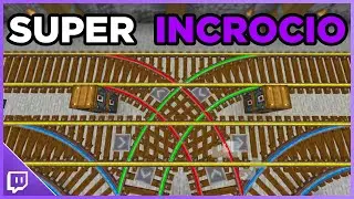 COSTRUISCO il SUPER INCROCIO per I TRENI! - CreateCraft Minecraft ITA