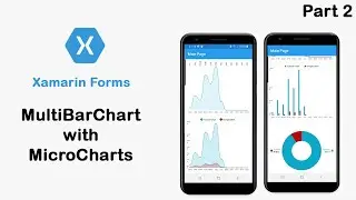 Xamarin Forms Tutorial - Microcharts MultiBarChart