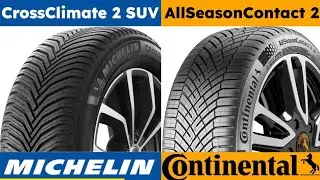 Michelin CrossClimate 2 SUV vs Continental AllSeasonContact 2