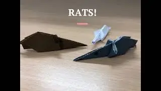 Adorable Origami Rat: Fun Tutorial to Fold Along!