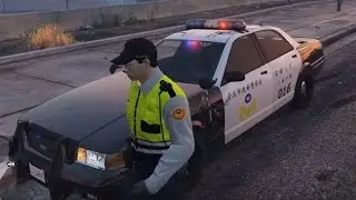 GTA 5 LSPDFR 警察模組 045  交警取締酒駕/毒品