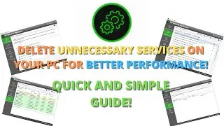 [NEW!] HOW To DISABLE UNNECESSARY SERVICES On Windows!