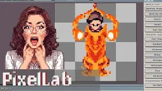 Easily create attack animations for your pixel art characters with AI!