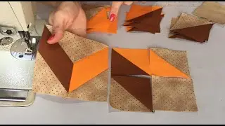 O SEGREDO para Costurar esse BLOCO de PATCHWORK Lindo e Fácil