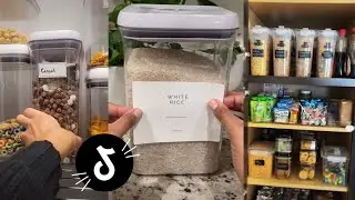 Satisfying Pantry Refill and Restock  Tiktok Compilation