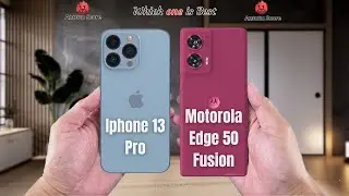 Iphone 13 Pro vs Motorola Edge 50 Fusion  Full comparison ⚡Which one is Best