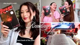 the BEST book i've read this year 🌹📖 rouge reading vlog