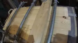 DIV wood crafts. Scrap table top. Столешница из обрезков.
