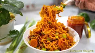 Schezwan Maggi | Street food at home