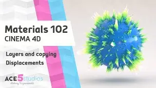 C4D: Materials 102 - displacement - layer shader etc