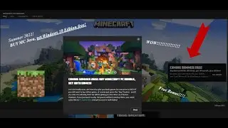 Minecraft Windows 10/11 Edition free if you own Minecraft Java Edition! Part 1