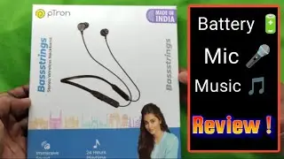 Ptron basstrings neckband review after usage battery sound mic everything