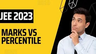 marks vs percentile 🔥 for jee mains 2023 ✅️ ll Marks vs Ranks #jee #short